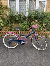 BTWIN Decathalon Original  500  24" Inch Girls City Bike 9-12 Years Old