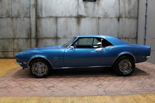 1968 chevrolet camaro blue - 1968, ss