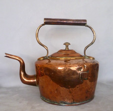 Antique Copper Kettle. Large