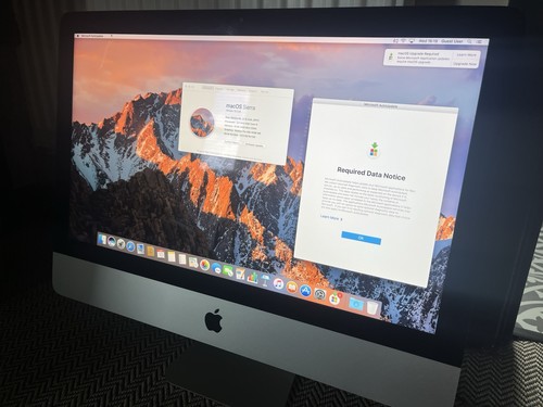 Apple imac desktop with - 21.5",