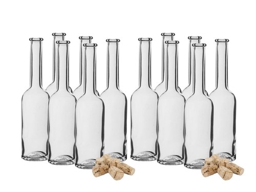 Glass bottles 200ml 12 - 200ml,