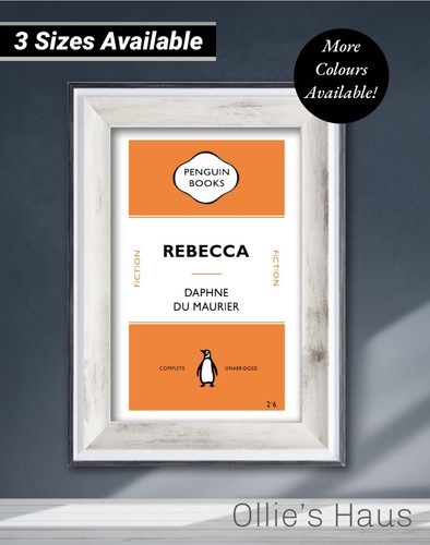 Penguin book poster print - book,