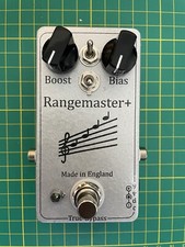 Rangemaster Plus Guitar Pedal Selectable Transistors Custom Hand Built