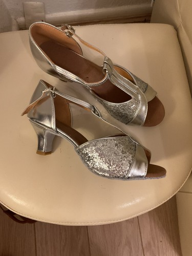Ladies silver ballroom latin - ladies, ballroom,