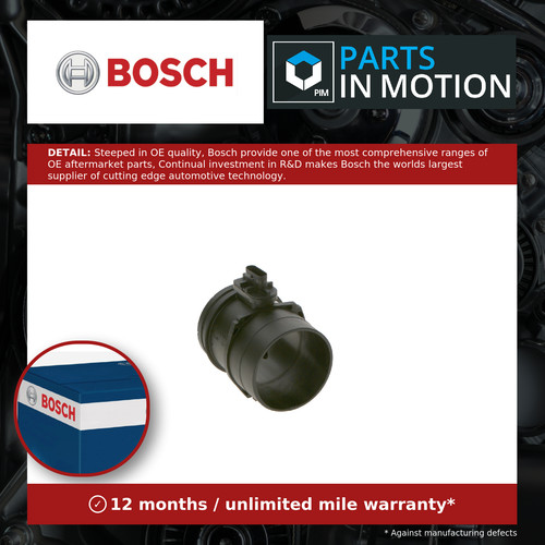 Air mass sensor fits bmw - mass, 316d