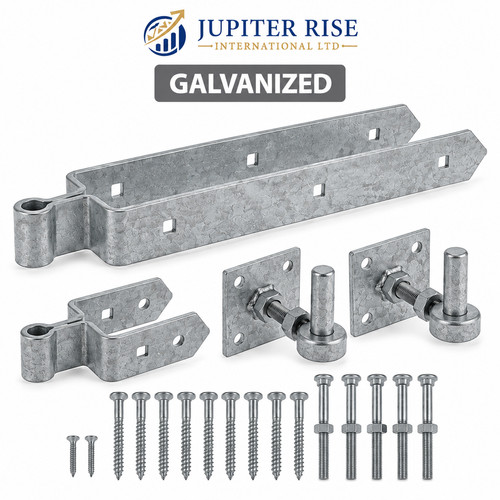 Field gate hinges double - hinges, strap