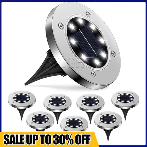 12led solar disk - 8-12led,