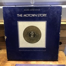 Various The Motown Story Vinyl Record Box Set VG/G+ MS 5-726 1980