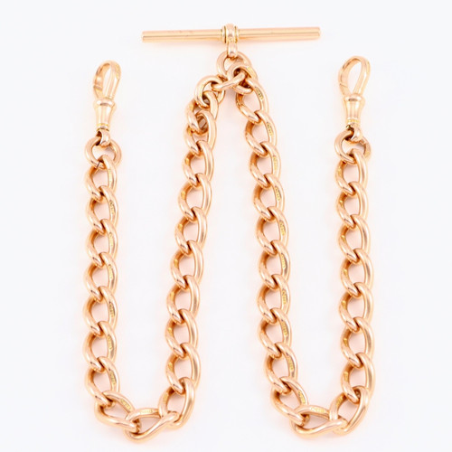 Antique 9ct rose gold 58g - antique,