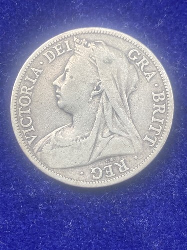 1895 half crown coin - 🇬🇧1895~,