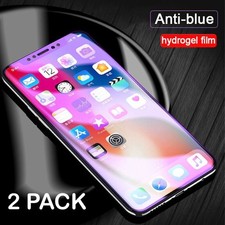 2 x Anti-Blue Light Hydrogel Screen Protector For BlackBerry Bold Touch 9900