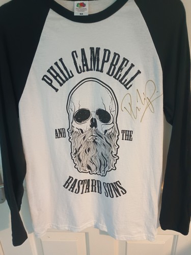 Phil campbell signed - signed, t-shirt