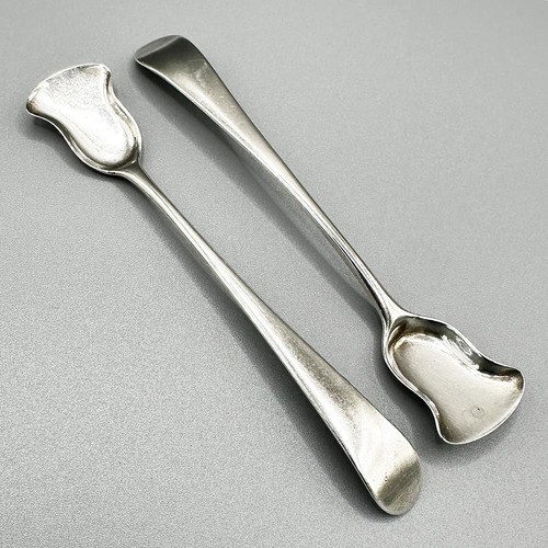 Pair george iii shovel - pair, salt