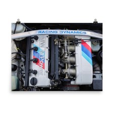 BMW E30 M3 S14 Engine Poster