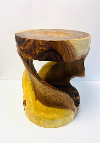 Twist lamp table - table, end