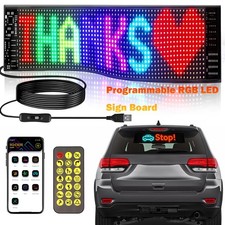 USB LED Car Flexible Sign