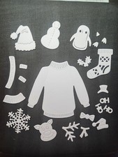 christmas Jumper die cuts for