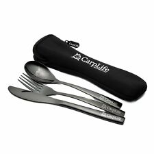 Carp Life Black Etched Cutlery