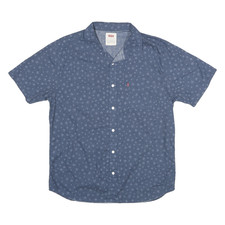 LEVI'S Mens Blue Cotton Blend