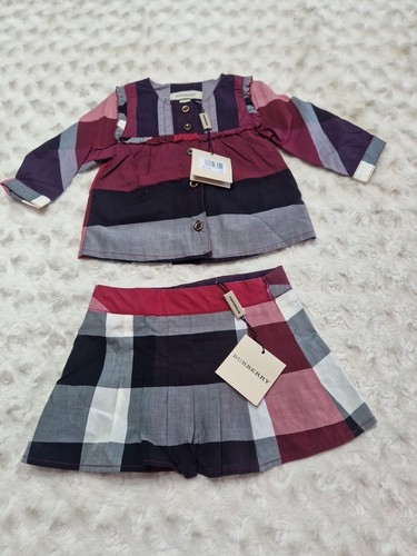 Girls baby burberry outfit - outfit, set