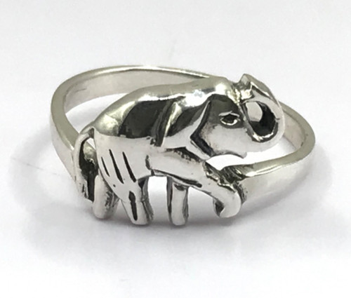 Elephant ring solid - elephant, ring,