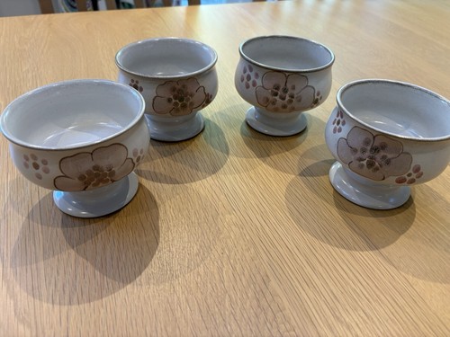 Denby stoneware sundae bowls - stoneware,