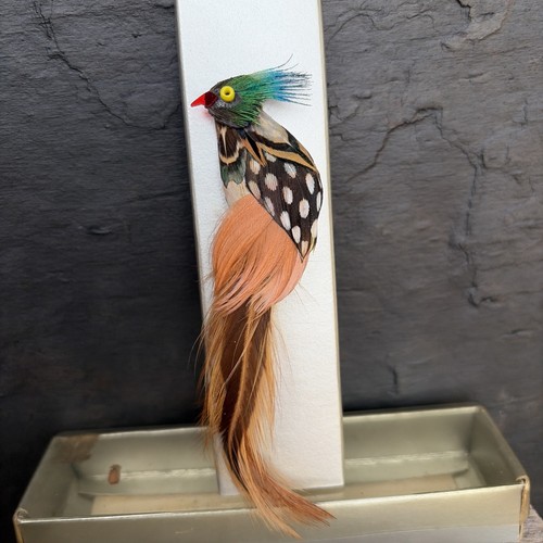 Vintage bird lapel pin brooch - bird,