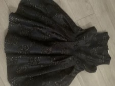 I love girlswear glitter navy/black dress