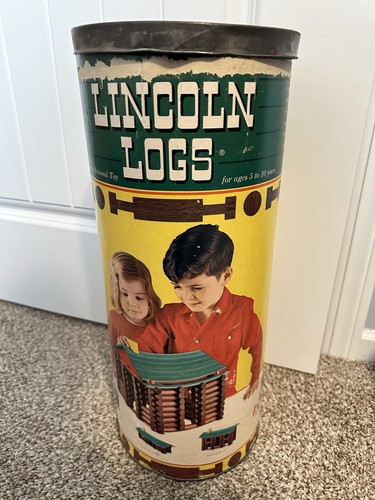 Vintage lincoln logs - vintage, building