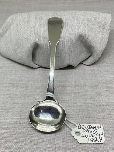 Superb solid silver fiddle - superb,