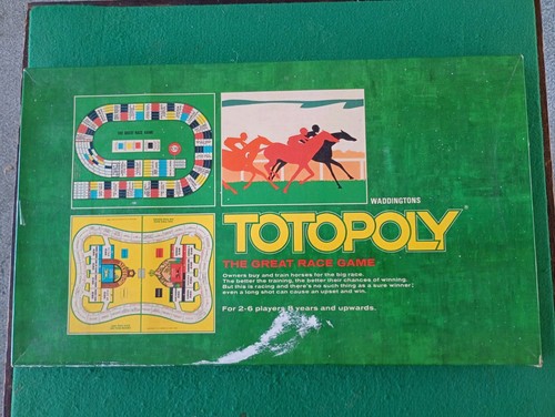 Totopoly board game - board,