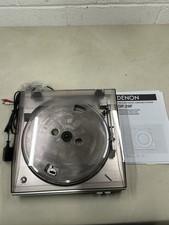 Denon DP-29FE2 Record Player for Vinyl, 33/45 RPM Turntable, MP3/WAV, See Descr