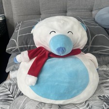 Large Snowman Plush Cushion
