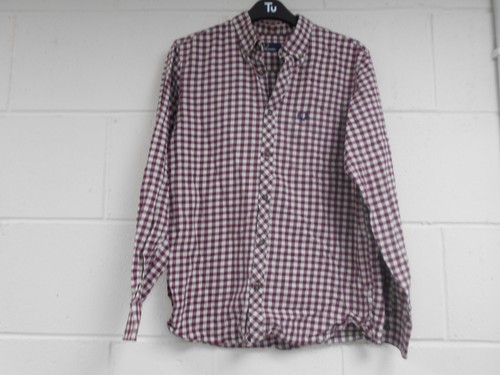 Fred perry red white check - perry,