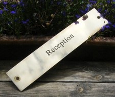 A RECLAIMED BRASS RECEPTION