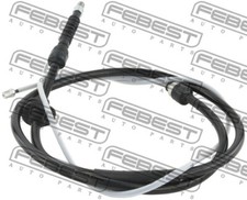 24100-MEG FEBEST Cable, parking brake for RENAULT
