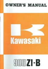 1975 KAWASAKI 900 Z1-B OWNER'S