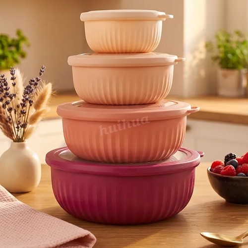Round plastic storage - round,