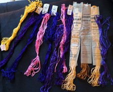 VINTAGE SILK THREADS for