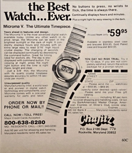 Microma ultimate timepiece - ultimate,