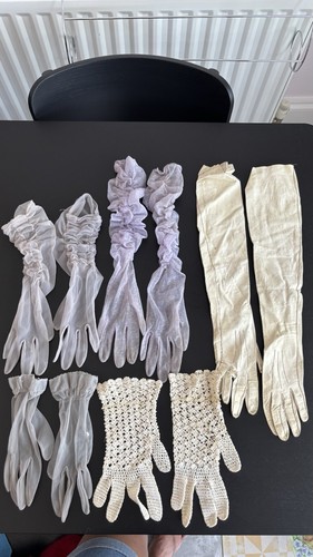 Vintage victorian 1930s gloves - victorian,