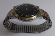 Vintage Watch TIMEX M Cell Rolled Gold Fixoflex Strap Mens Watches 1970s Fashion