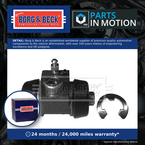 Wheel cylinder rear - rear, bbw1534