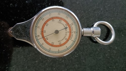 Vintage opisometer map - vintage,