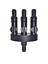 3 way Splitter 1/2" 3/4" Push