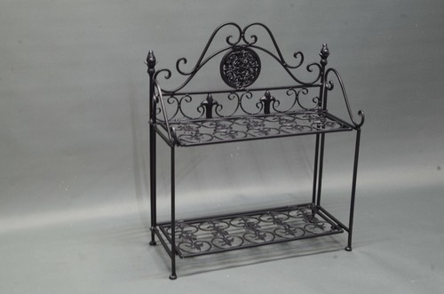 Metal bathroom shelf shoe - metal,