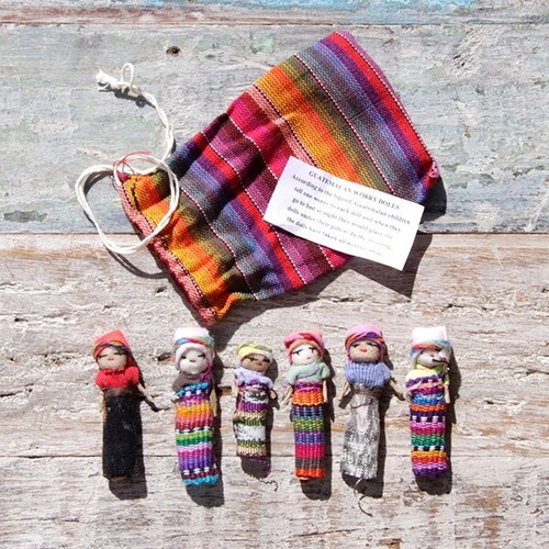 Guatemalan worry dolls x - dolls,