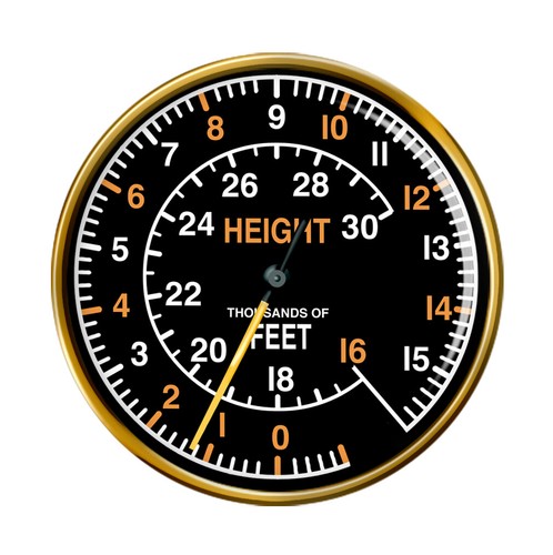 Spitfire altimeter design - altimeter,