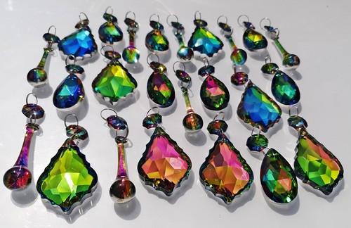 Vitrail iridescent chandelier - iridescent,