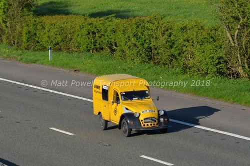 Van photo 12x8 citroen 2cv - citroen,